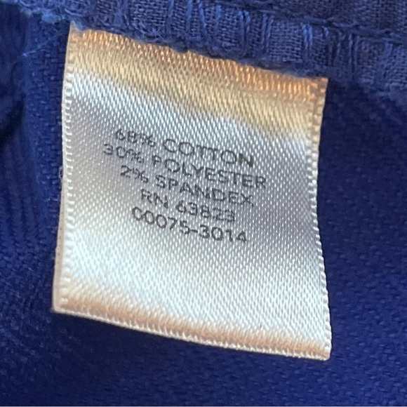 Christopher & Banks Petite Signature SlimCrop Capri Pants Cobalt Blue - 8 Petite - Picture 9 of 9